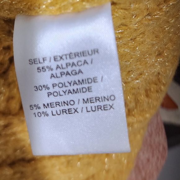 Loveshackfancy Rosie Cable Knit Sweater Amber Puff Sleeves Pullover S - Picture 8 of 10